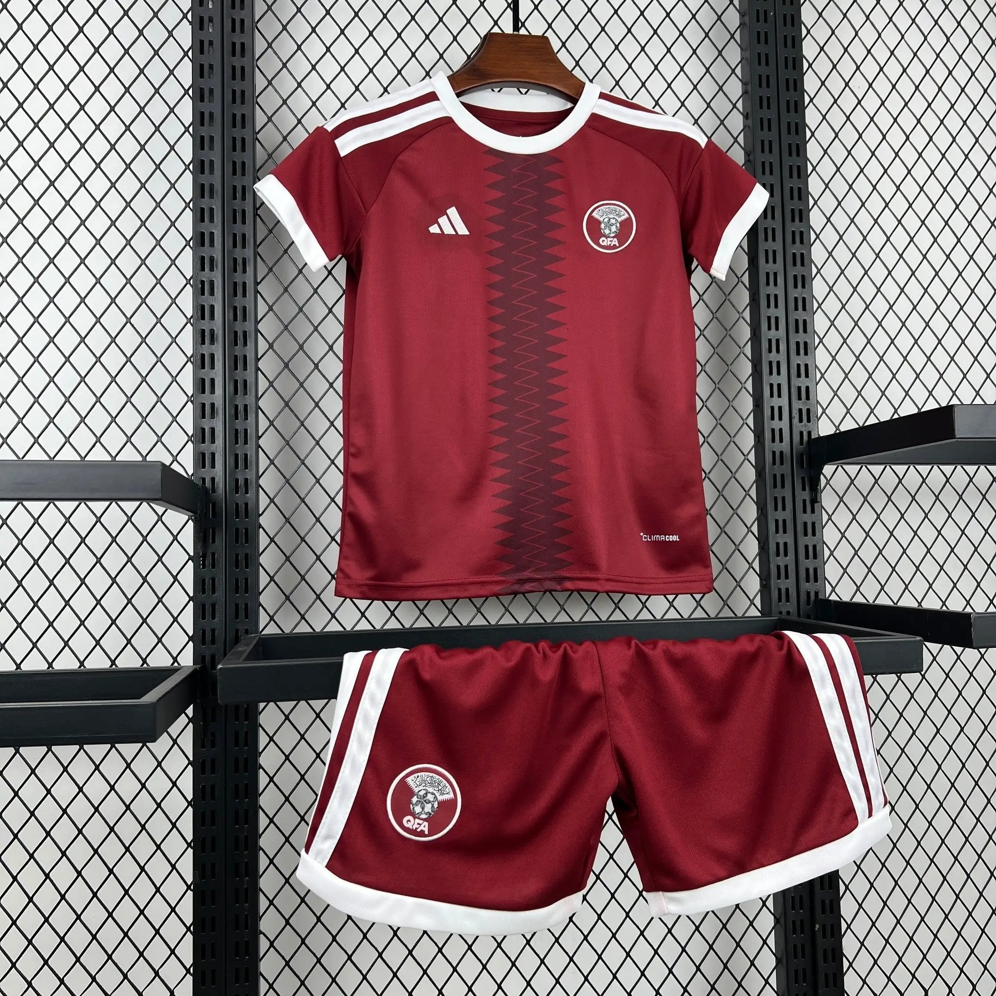 BOOTS SUPPLY Qatar 2026 Home Kids size - Jersey