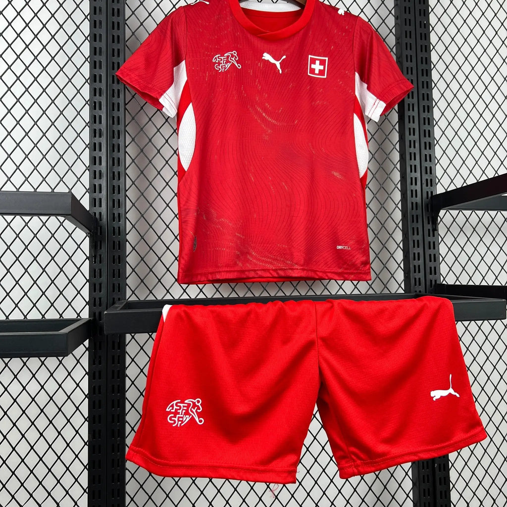 BOOTS SUPPLY Switzerland 2026 Home Kids size - Jersey