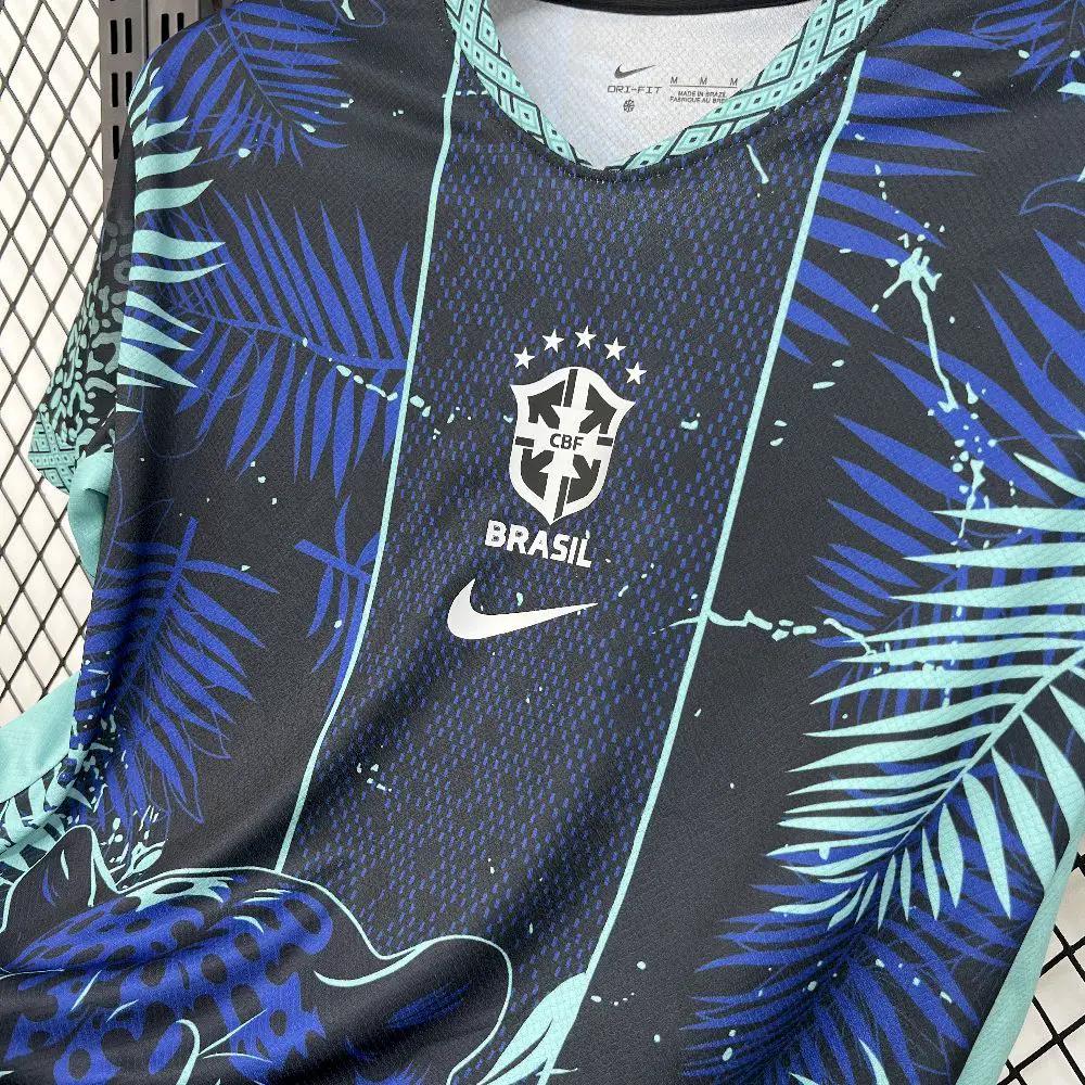 BOOTS SUPPLY Brazil Blue Leopard Kit - Jersey